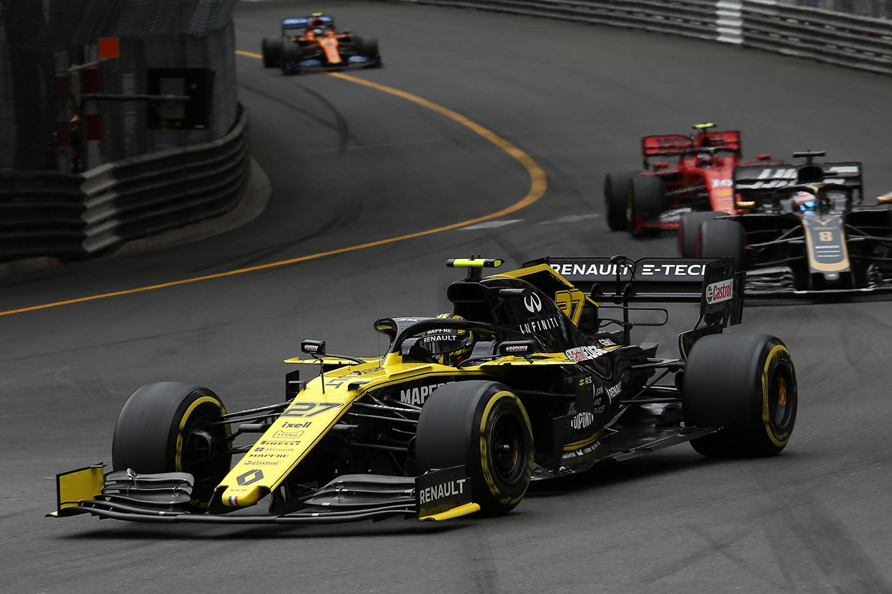 2019年F1第6戦モナコGP　ニコ・ヒュルケンベルグ（ルノー）