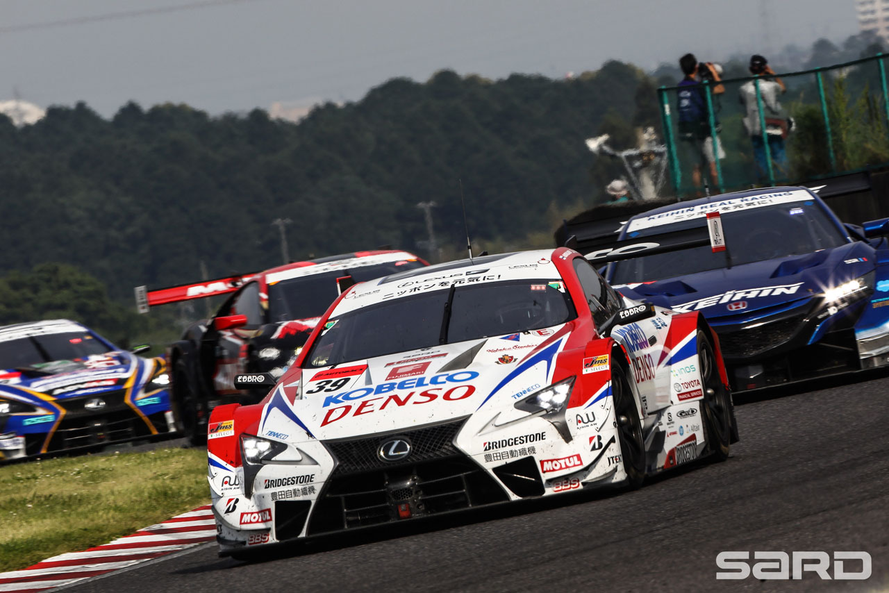 DENSO KOBELCO SARD LC500（ヘイキ・コバライネン／中山雄一）