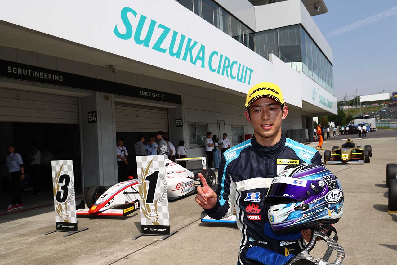 FIA-F4鈴鹿大会で連勝した太田格之進（SRS／コチラレーシング）