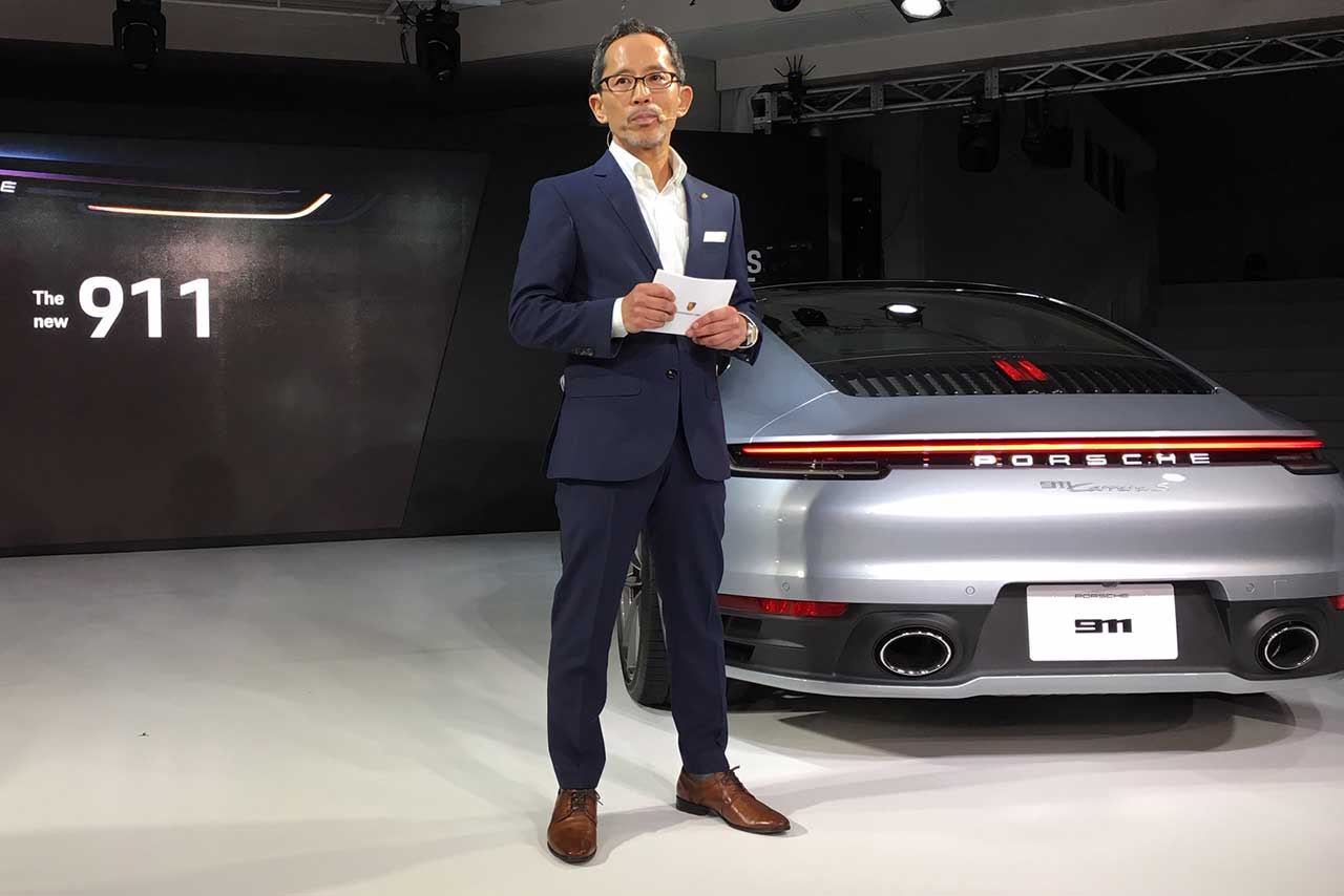 ポルシェAGエクステリアデザイナー　山下周一氏