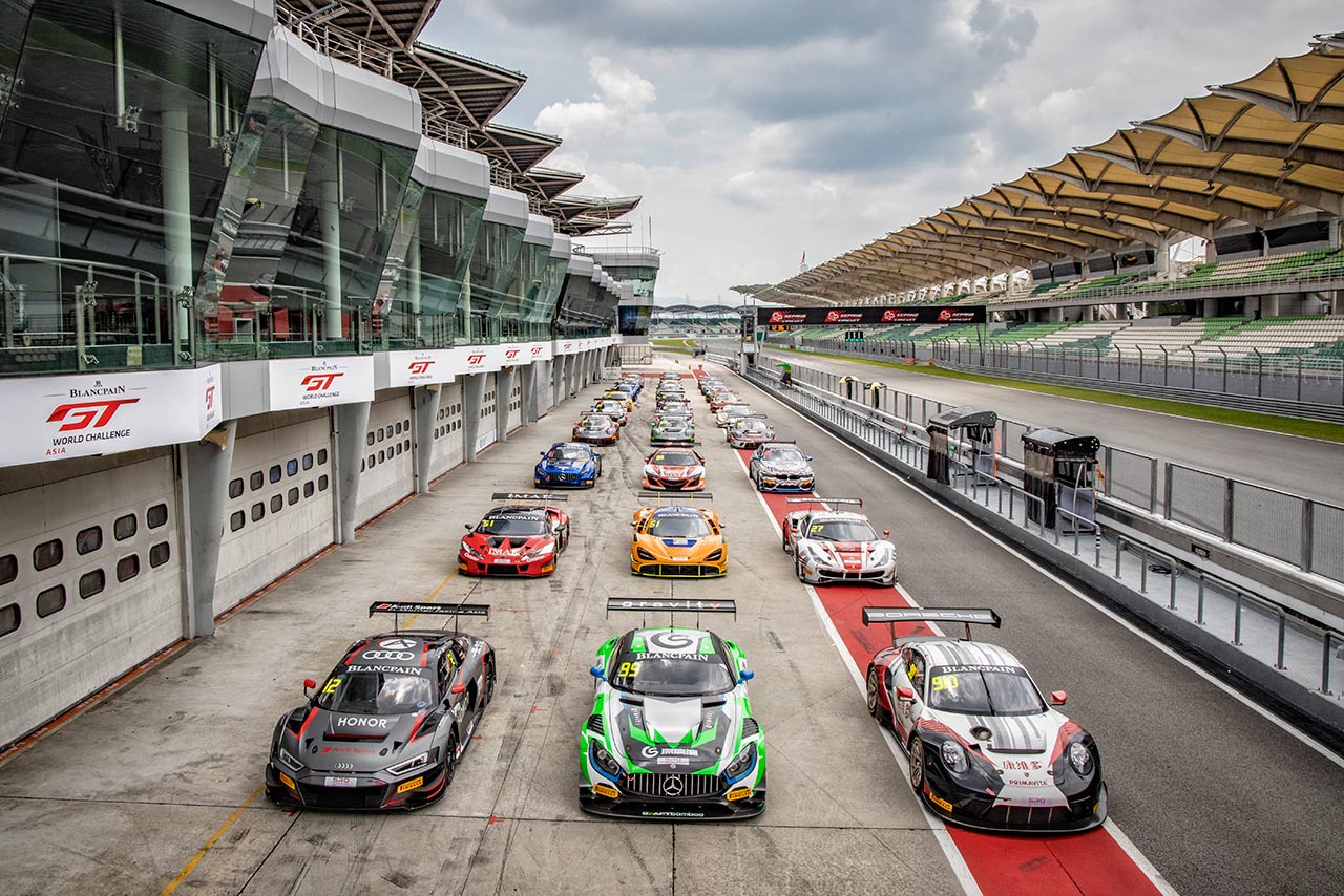シリーズには多種多様なGT3、GT4が揃う