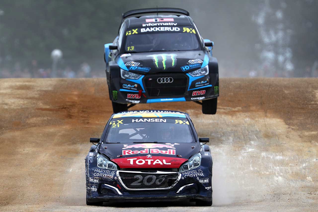 ラリークロス独自の“ジョーカーラップ”を巧みに使い逆転したティミー・ハンセン