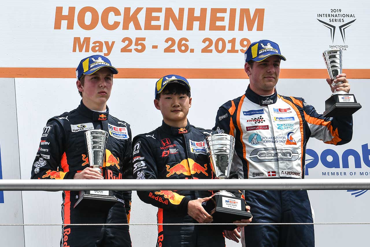 レース2では角田裕毅（モトパーク）が優勝。ホッケンハイム戦を日本人ドライバーが制圧した