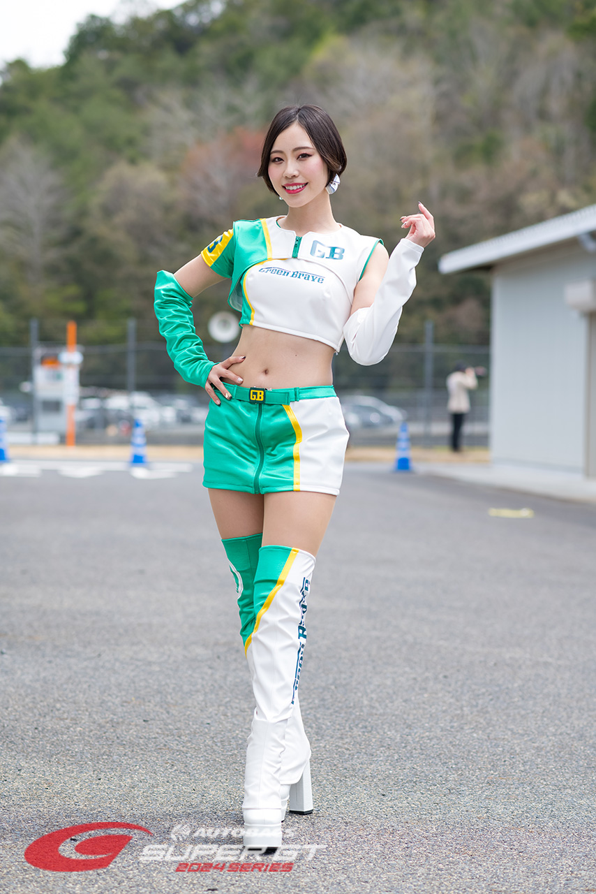 有栖未桜 埼玉GreenBraveサポーターズ 2024年/スーパーGTの写真①