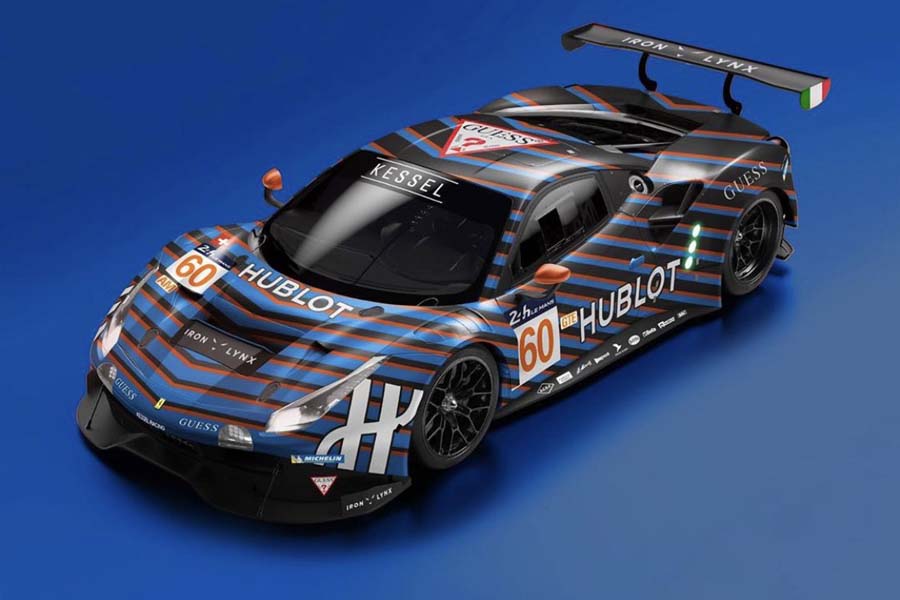 ケッセル・レーシングの60号車フェラーリ488 GTE