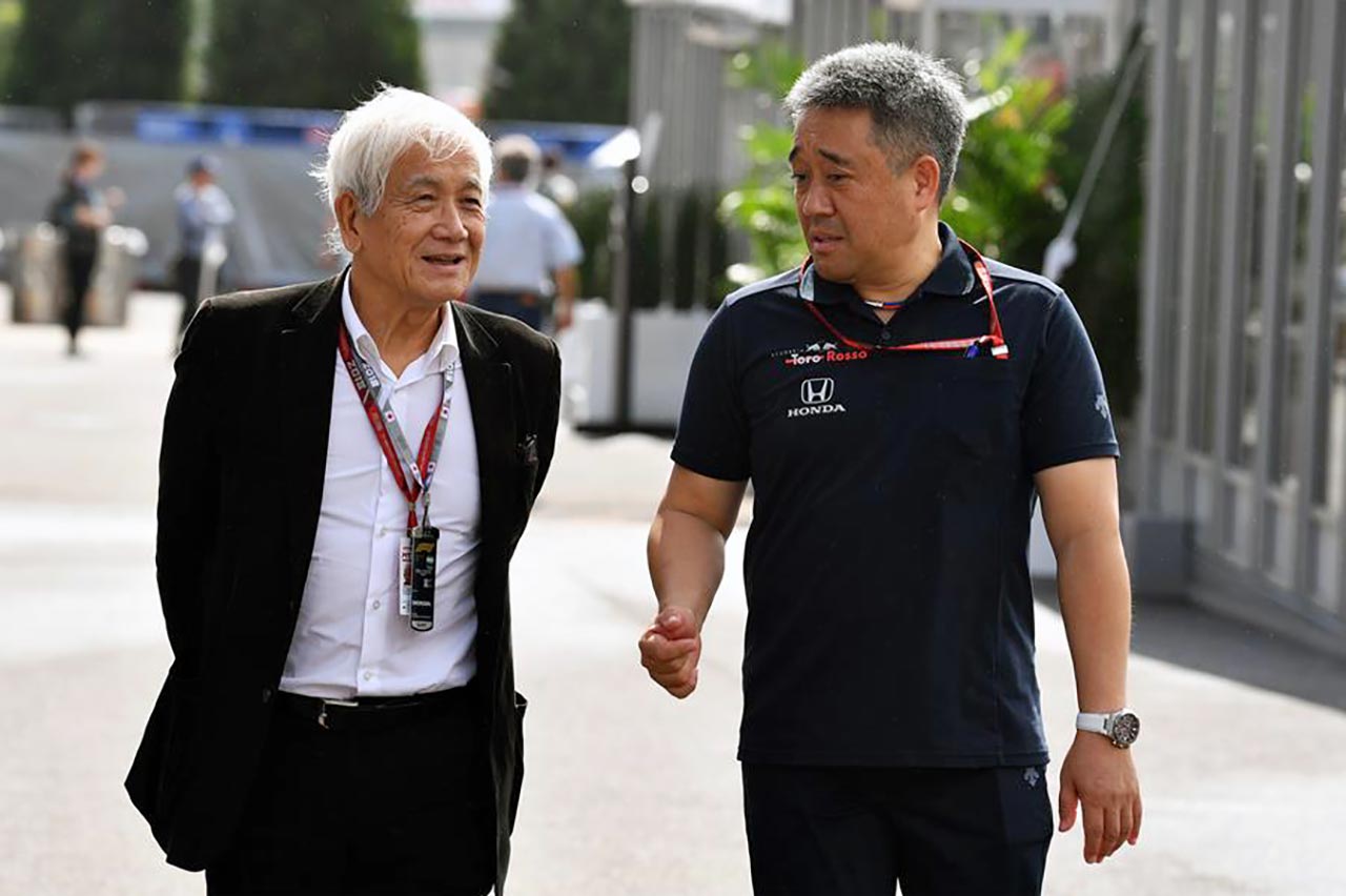ホンダF1海野氏と山本雅史F1マネージングディレクター