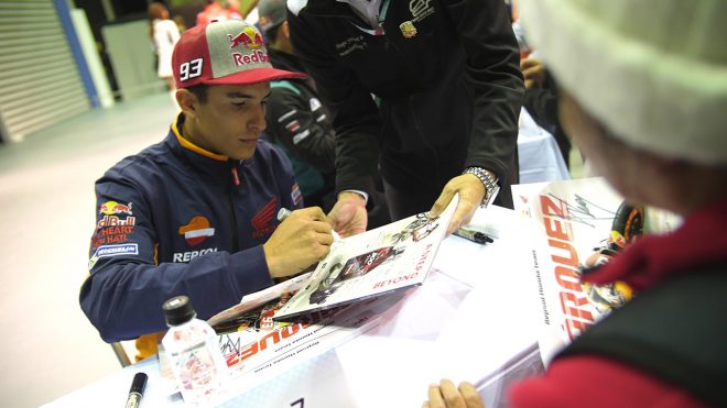 2018年MotoGP日本GP　サイン会