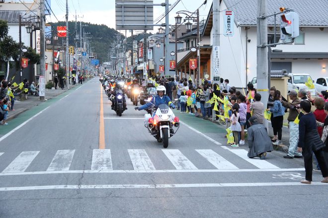 2018年MotoGP日本GP　グランプリロードR123パレード