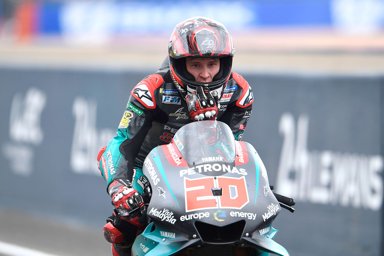 ファビオ・クアルタラロ（ペトロナス・ヤマハSRT）