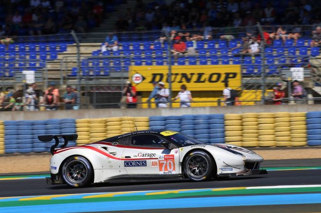 石川資章がオーナー兼ドライバーを務めるMRレーシングの70号車フェラーリ488 GTE