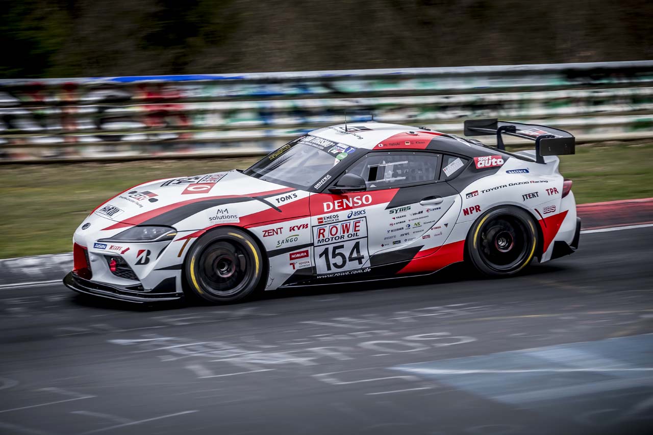 ニュルブルクリンク24時間に参戦するTOYOTA GAZOO RacingのGRスープラ