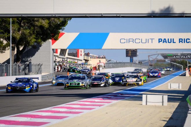 2019ブランパンGTシリーズ第4戦ポール・リカール1000km スタートシーン
