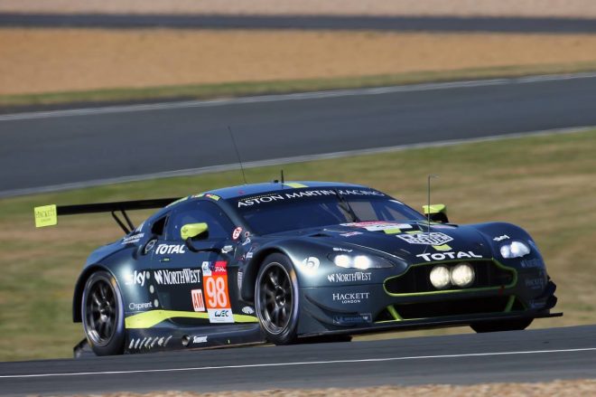 世代交代に伴い今戦がラストレースとなるLM-GTEアマクラスのアストンマーティン・バンテージ