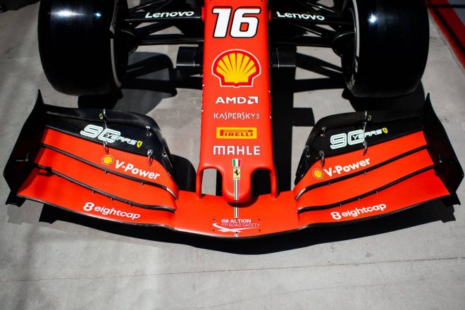 2019年F1第7戦カナダGP　フェラーリSF90 フロントウイング