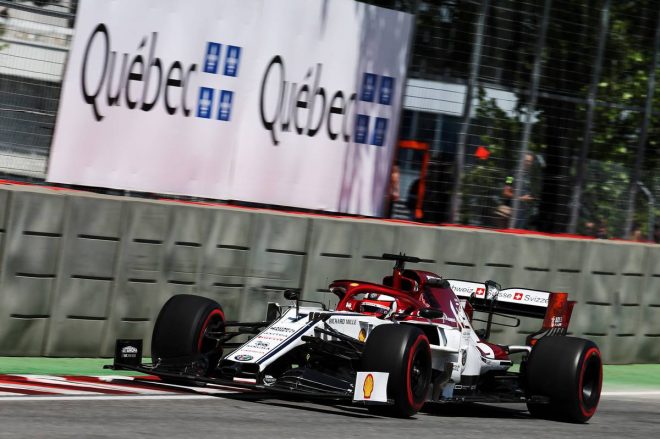2019年F1第7戦カナダGP　キミ・ライコネン（アルファロメオ）