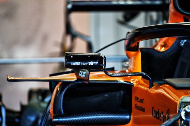 2019年F1第7戦カナダGP　マクラーレンMCL34 ウイングミラー