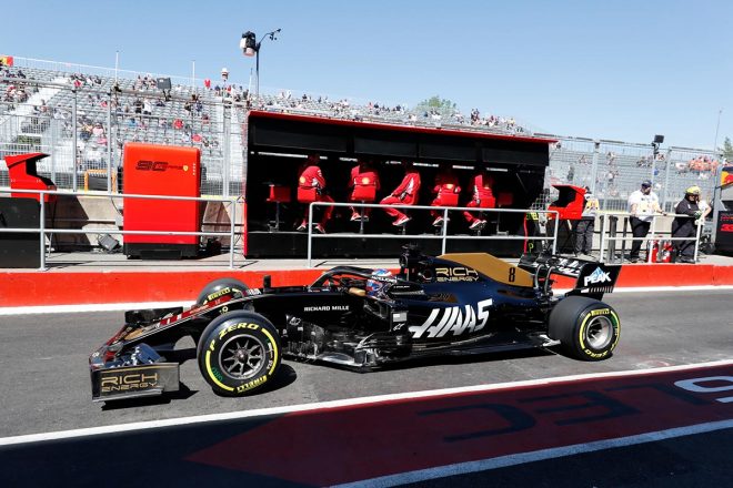 2019年F1第7戦カナダGP　ロマン・グロージャン（ハース）