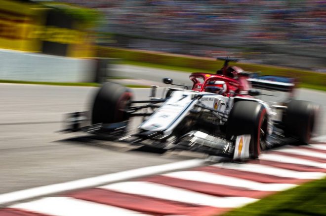 2019年F1第7戦カナダGP　キミ・ライコネン（アルファロメオ）