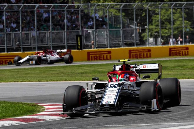 2019年F1第7戦カナダGP　アントニオ・ジョビナッツィ（アルファロメオ）