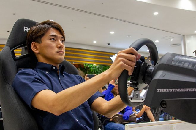 決勝前に行われたエキシビションには千代勝正も参戦