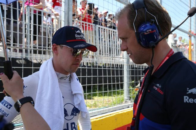 2019年F1第7戦カナダGP　ダニール・クビアト（トロロッソ・ホンダ）