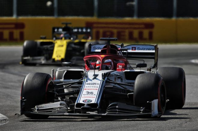 2019年F1第7戦カナダGP　キミ・ライコネン（アルファロメオ）