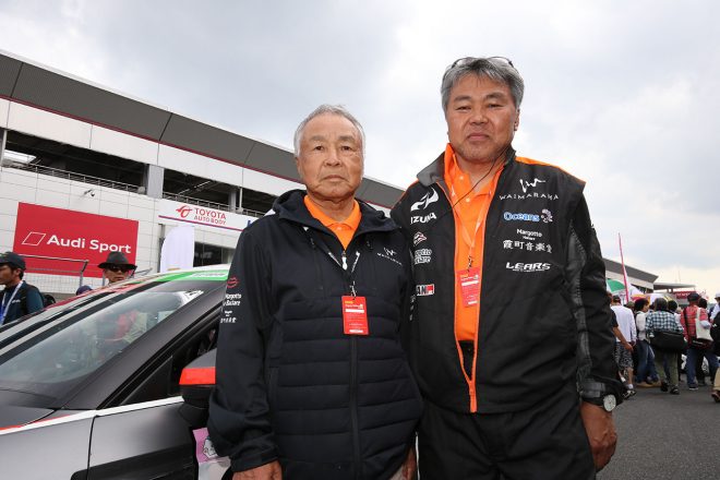 元シフト代表の鈴木哲雄氏が久々にレース現場へ
