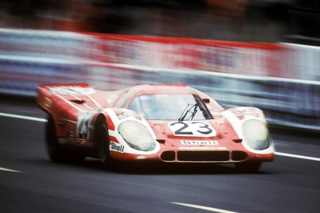 グッドイヤー製タイヤを履き1970年のル・マン24時間で勝利を飾ったポルシェ917K