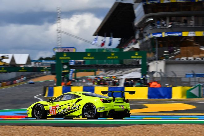 カーガイ・レーシングの57号車フェラーリ488 GTE