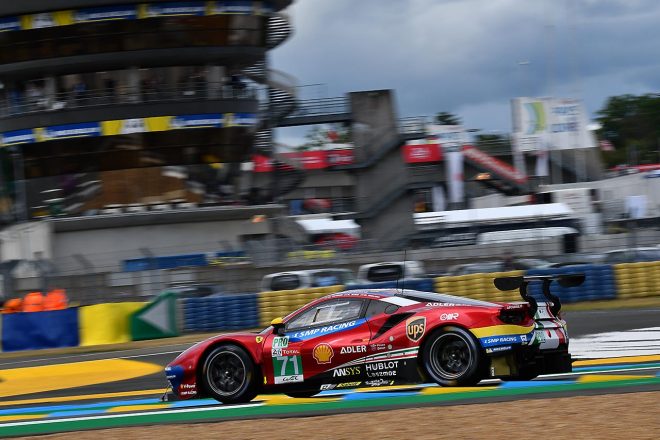 AFコルセの71号車フェラーリ