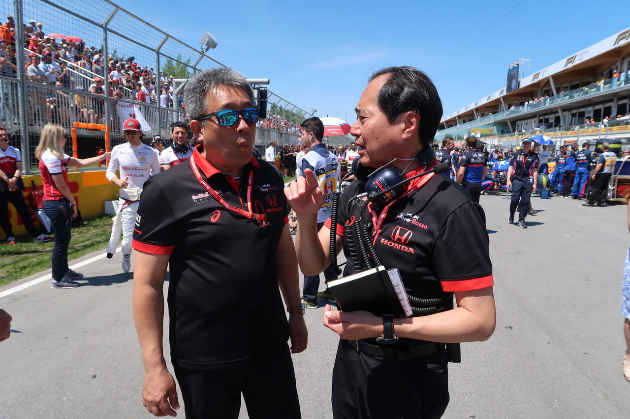ホンダF1山本雅史マネージングディレクター, 田辺豊治テクニカルディレクター