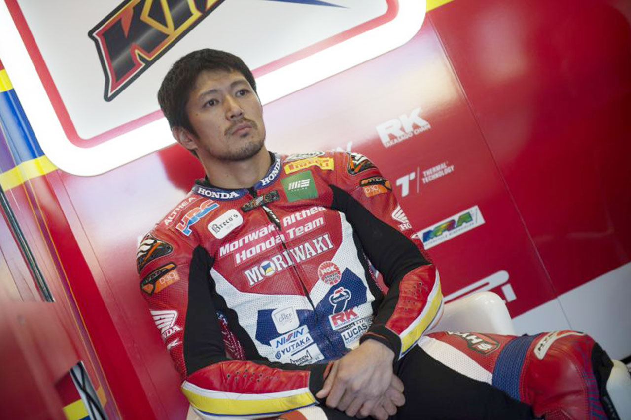 2019年SBKにフル参戦する清成龍一（モリワキ-アルティア・ホンダ・チーム）