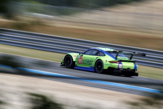LM-GTE Amクラスにエントリーしていたデンプシー・プロトン・レーシングの99号車ポルシェ911 RSR