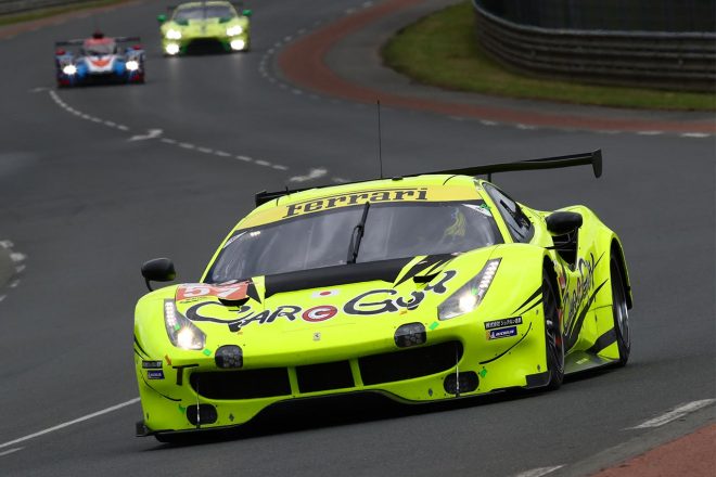 カーガイ・レーシングの57号車フェラーリ