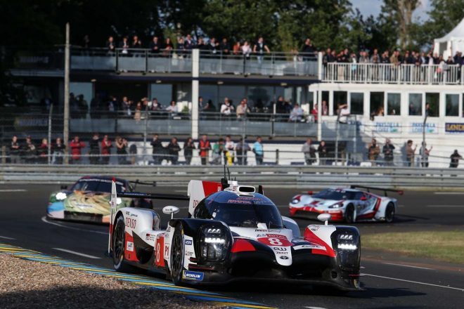 2番手から15日の決勝をスタートする8号車トヨタTS050ハイブリッド