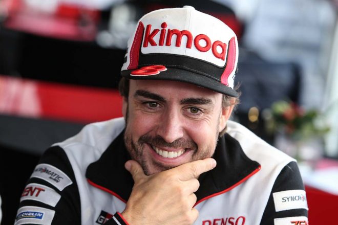 今戦限りでトヨタWECチームから離脱するフェルナンド・アロンソ