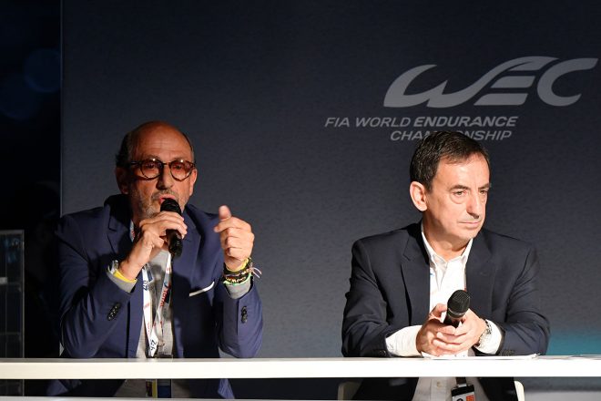 ACOのプレスカンファレンスの様子