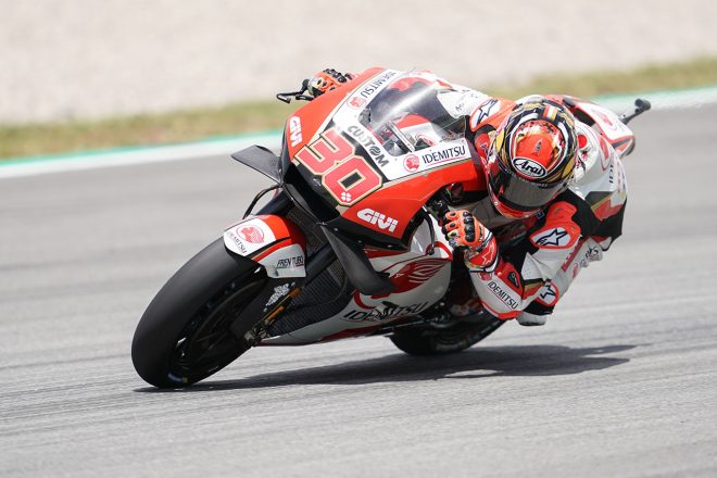 カタルーニャGP初日を総合3番手で終えた中上