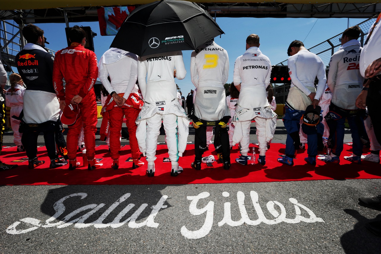 2019年F1カナダGP　決勝前のドライバーたち