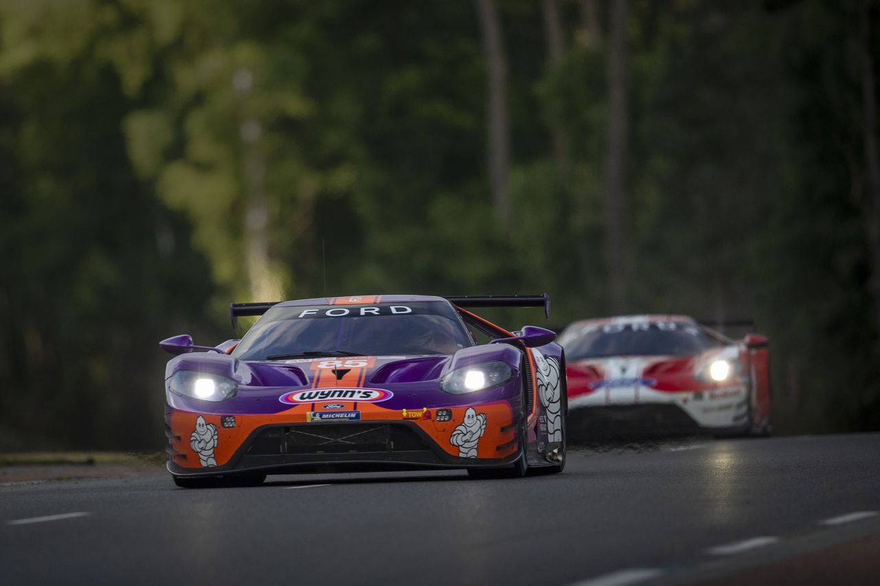 Amクラスに初登場したフォードGT。北米のキーティング・モータースポーツが走らせる