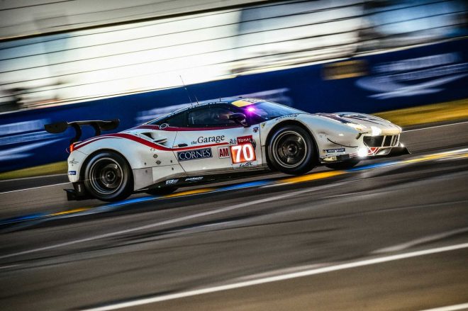 MRレーシングの70号車フェラーリ488 GTE