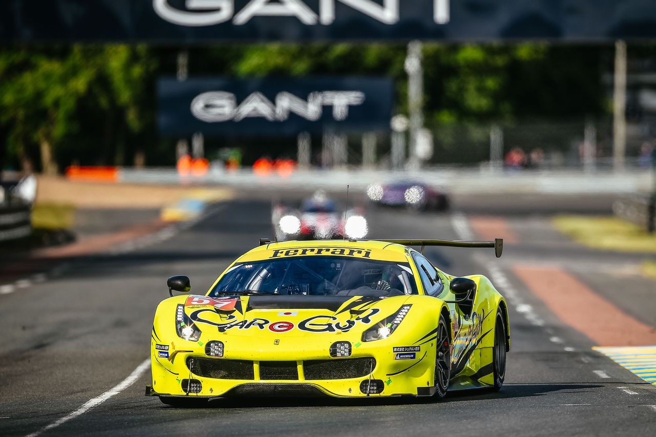 カーガイ・レーシングの57号車フェラーリ488 GTE