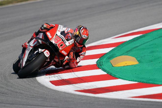 カタルーニャGPではQ1から予選に臨むことになった中上