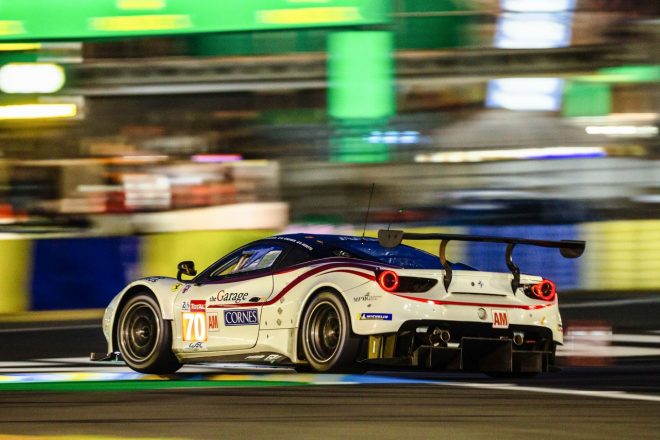 MRレーシングの70号車フェラーリ488 GTE