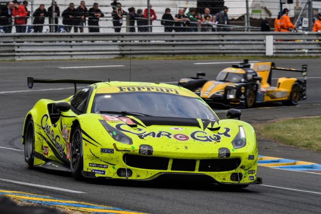 カーガイ・レーシングの57号車フェラーリ488 GTE