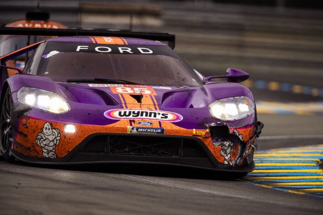 GTE Amクラスを制したキーティング・モータースポーツの85号車フォードGT