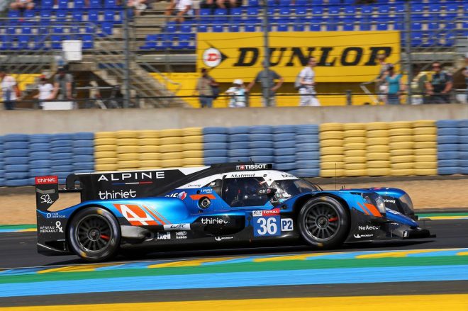 シグナテック・アルピーヌ・マットムートの36号車アルピーヌA470・ギブソン