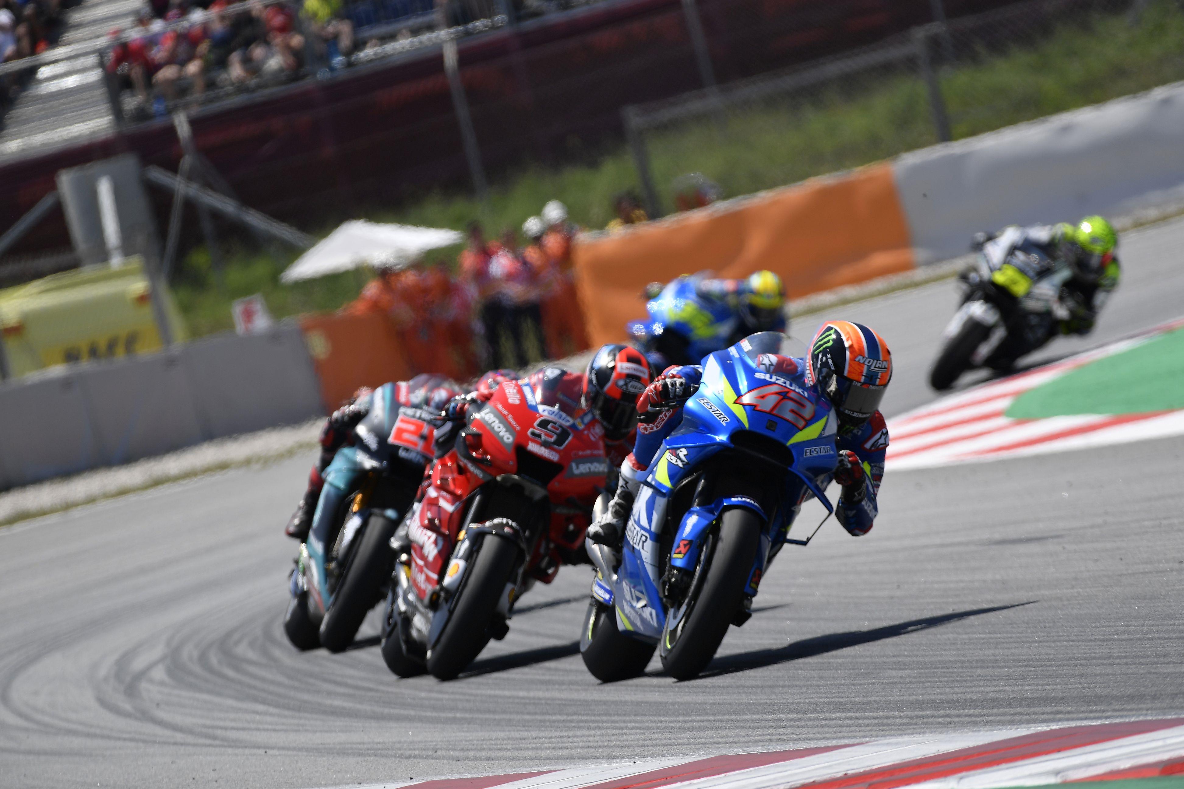 2番手争いはリンス、ペトルッチ、クアルタラロによって展開された