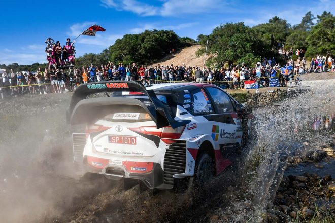 オット・タナクのトヨタ・ヤリスWRCは最終SS直前までは快調だった