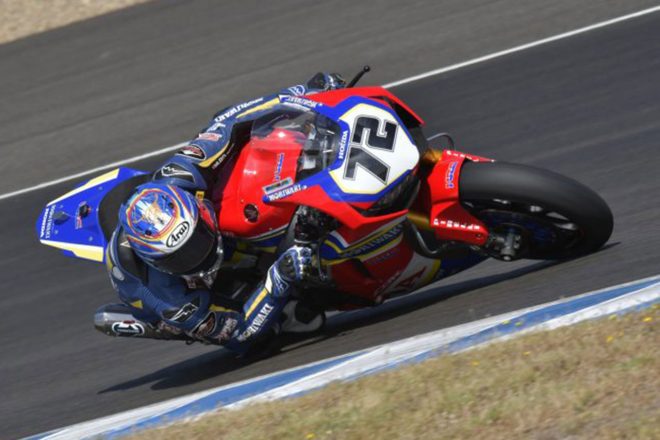 第6戦ヘレスでSBKデビューを飾った高橋裕紀